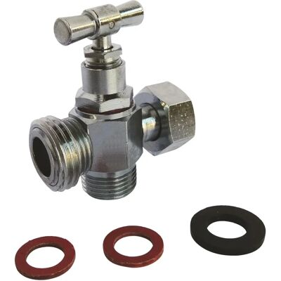 Somatherm - Vanne de dérivation WC 3 voies - Chrome Somatherm - Vanne de dérivation WC 3 voies - Chrome