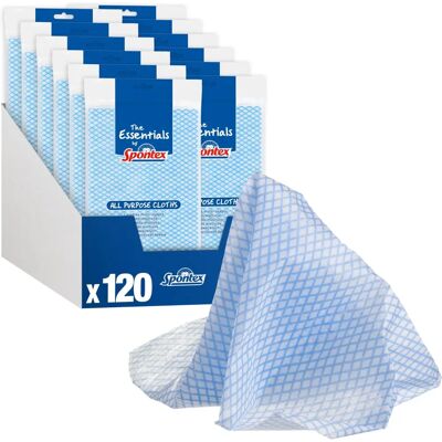 Spontex OC-67694011-12PK - All-purpose Cleaning Cloths - 12 Pack Spontex OC-67694011-12PK - All-purpose Cleaning Cloths - 12 Pack