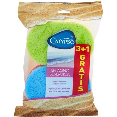 Spugna Calypso Sensazione Rilassante - Set da 4 Spugna Calypso Sensazione Rilassante - Set da 4