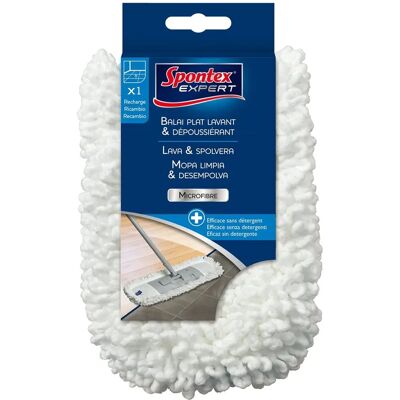 Spontex Expert - Ersatzkopf für Flachbesen - Polyester/Polyamid Spontex Expert - Ersatzkopf für Flachbesen - Polyester/Polyamid