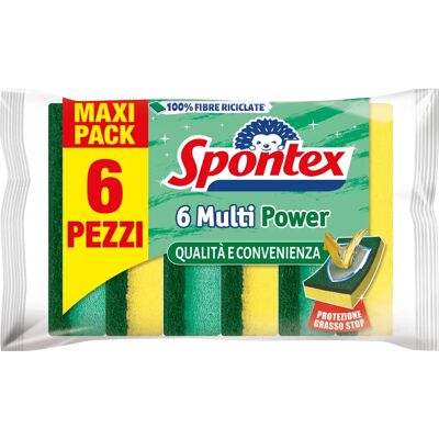 Spontex Fibraplus X6 - Houbička na nádobí Spontex Fibraplus X6 - Houbička na nádobí