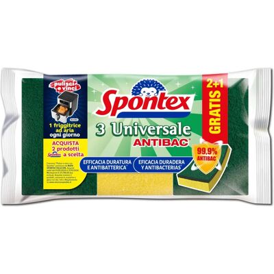 Éponge Universelle Antibactérienne pour Ongles Spontex - Éponge de Nettoyage Éponge Universelle Antibactérienne pour Ongles Spontex - Éponge de Nettoyage