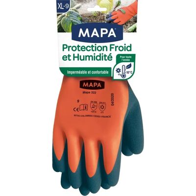 Gants de jardin MAPA - Imperméables - Chauds - Taille 9 - Publicité Gants de jardin MAPA - Imperméables - Chauds - Taille 9 - Publicité