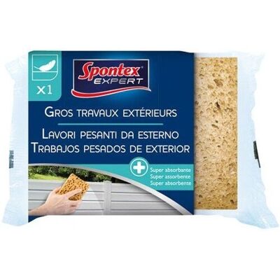 Éponge Spontex Expert résistante - Éponge de nettoyage - Publicité Éponge Spontex Expert résistante - Éponge de nettoyage - Publicité