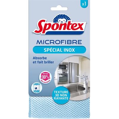 Spontex Mikrofon szövet inox - Textúra 3D Spontex Mikrofon szövet inox - Textúra 3D