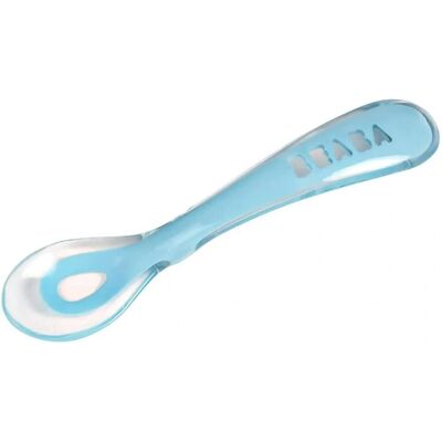 Beaba Windy Blue Silicone Spoon Stage 2 - Spoon for Baby & Kids Beaba Windy Blue Silicone Spoon Stage 2 - Spoon for Baby & Kids