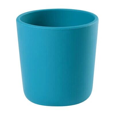 Verre en Silicone Bleu Beaba - Léger & Sûr - Publicité Verre en Silicone Bleu Beaba - Léger & Sûr - Publicité
