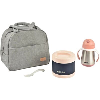 BEABA 913530 Lunchbox Set - Hållbar Isolerad Matbehållare BEABA 913530 Lunchbox Set - Hållbar Isolerad Matbehållare