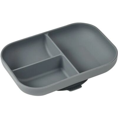 Beaba 913548 Peuterbord - Silicone onbreekbaar, 3 vakken Beaba 913548 Peuterbord - Silicone onbreekbaar, 3 vakken