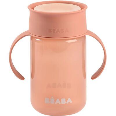 Tasse d'apprentissage 360° Béaba Rose - Gobelet d'apprentissage Tasse d'apprentissage 360° Béaba Rose - Gobelet d'apprentissage