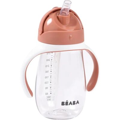 Beaba Terracotta 300ml Kinderdrankfles - Lekvrij Hygiënisch Ergonomisch Beaba Terracotta 300ml Kinderdrankfles - Lekvrij Hygiënisch Ergonomisch