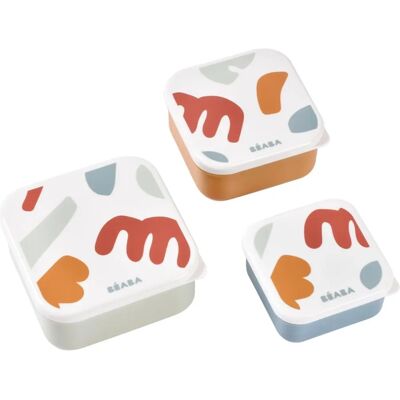 BEABA Model Voedselcontainer Set - Duurzaam, Magnetronbestendig BEABA Model Voedselcontainer Set - Duurzaam, Magnetronbestendig
