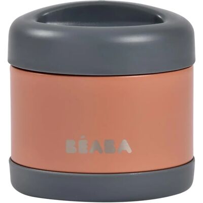 Beaba Stainless Steel Food Container - 500ml - Keeps Food Hot or Cold Beaba Stainless Steel Food Container - 500ml - Keeps Food Hot or Cold