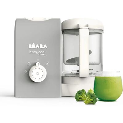 Béaba Babycook Express Matlagningsrobot - Kompakt, Blå, 2 Läge Béaba Babycook Express Matlagningsrobot - Kompakt, Blå, 2 Läge
