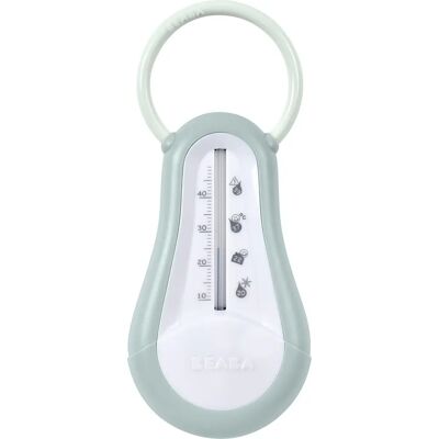 Thermomètre Béaba Bleu Pastel - Étanche, Flotte, Forme sûre Thermomètre Béaba Bleu Pastel - Étanche, Flotte, Forme sûre