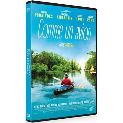 Bruno Podalydes - Comme un avion - 1 Disque, 114 minutes - DVD - Publicité Bruno Podalydes - Comme un avion - 1 Disque, 114 minutes - DVD - Publicité