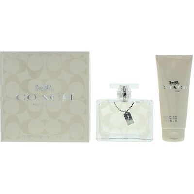 Coach Signature Rosa 100ml Parfyme & Lotion Sett - Parfyme & Lotion Coach Signature Rosa 100ml Parfyme & Lotion Sett - Parfyme & Lotion