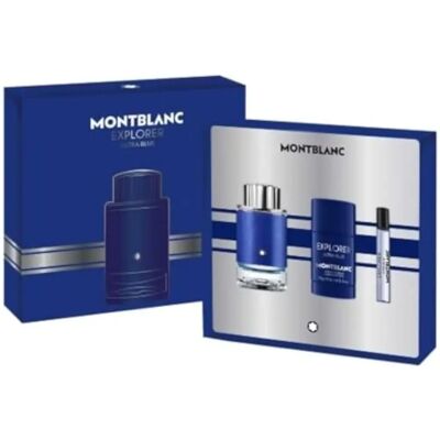 Mont Blanc Explorer Ultra Blue - EDP 100 ml & Gel de duș 100 ml & EDP 7,5 ml - Set parfum Mont Blanc Explorer Ultra Blue - EDP 100 ml & Gel de duș 100 ml & EDP 7,5 ml - Set parfum