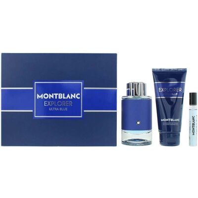 Montblanc Explorer Geschenkset - Duft, Reisespray, Duschgel Montblanc Explorer Geschenkset - Duft, Reisespray, Duschgel