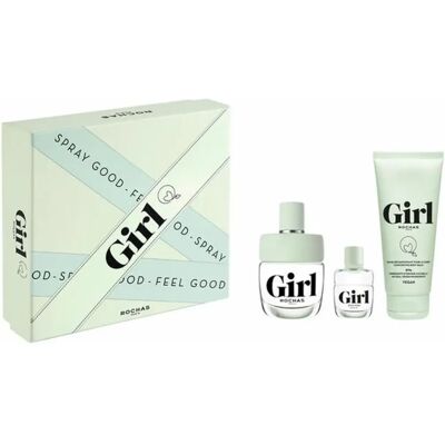 Rochas Rochas Girl Floral Amadeirado Cítrico Conjunto de Perfumes - Conjunto de Perfumes Rochas Rochas Girl Floral Amadeirado Cítrico Conjunto de Perfumes - Conjunto de Perfumes