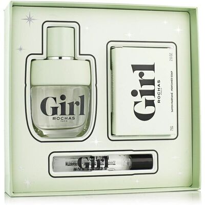 Rochas Rochas Girl Ensemble - 3 Pièces Parfum & Savon Rochas Rochas Girl Ensemble - 3 Pièces Parfum & Savon