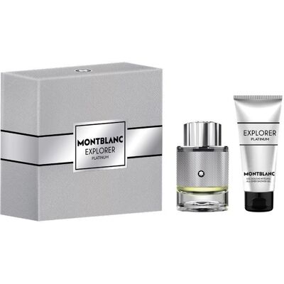 Montblanc Explorer Platinum Geschenkset - EDP & Duschgel Montblanc Explorer Platinum Geschenkset - EDP & Duschgel