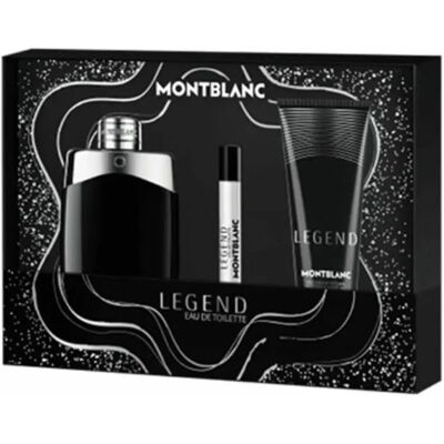 Montblanc Legend Parfym Setti - 3 Osaa Montblanc Legend Parfym Setti - 3 Osaa