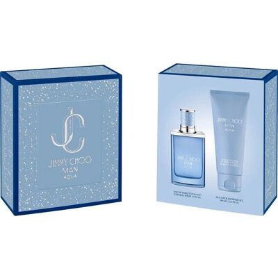 Jimmy Choo Man Aqua Geschenkset - Eau de Toilette 50ml + Duschgel 100ml Jimmy Choo Man Aqua Geschenkset - Eau de Toilette 50ml + Duschgel 100ml