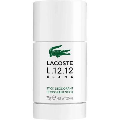 Lacoste L.12.12 Blanc Déodorant Stick - Déodorant - Publicité Lacoste L.12.12 Blanc Déodorant Stick - Déodorant - Publicité