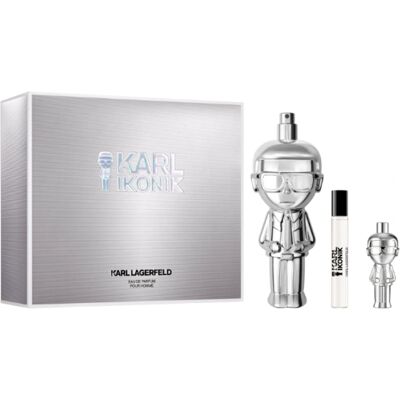 Conjunto Eau de Parfum Ikonik Man de Karl Lagerfeld - Perfume Conjunto Eau de Parfum Ikonik Man de Karl Lagerfeld - Perfume