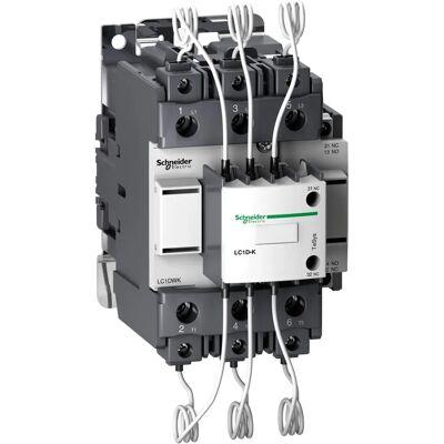 Schneider Electric LC1DWK12F7 - Condenser Contactor - 3-Pol, 110 V AC Schneider Electric LC1DWK12F7 - Condenser Contactor - 3-Pol, 110 V AC