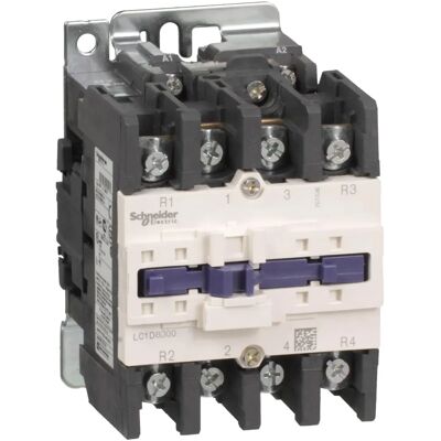 Schneider Electric Contacteur 4 pôles 125A - Power Contactor - Publicité Schneider Electric Contacteur 4 pôles 125A - Power Contactor - Publicité