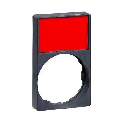 Schneider Electric - ZBY6H101 - 50x30mm - 22mm - Etikettställ Schneider Electric - ZBY6H101 - 50x30mm - 22mm - Etikettställ