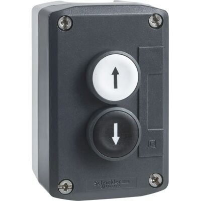 Schneider Electric XALD Tryckknapp - IP66/IP67/IP69K - Grå Schneider Electric XALD Tryckknapp - IP66/IP67/IP69K - Grå