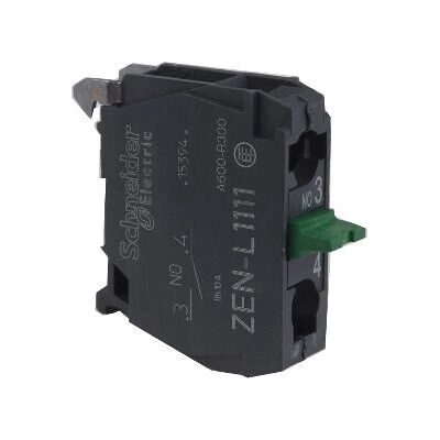 Schneider Electric ZENL1111 - Hilfskontakt - 1NO, Rückseite Schneider Electric ZENL1111 - Hilfskontakt - 1NO, Rückseite
