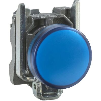 Schneider Electric Leuchtmelder XB4BVB6 - Signal Indicator, Blue, 24V AC/DC Schneider Electric Leuchtmelder XB4BVB6 - Signal Indicator, Blue, 24V AC/DC