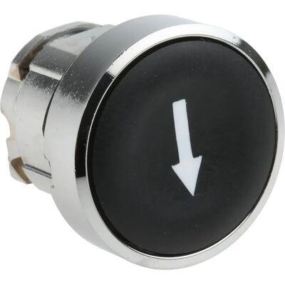 Schneider Electric ZB4BA335 - Rund IP66 Drucktaster - Metall, Schwarz Schneider Electric ZB4BA335 - Rund IP66 Drucktaster - Metall, Schwarz