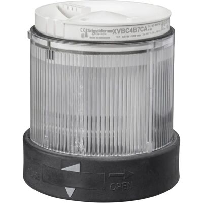 Schneider Electric 0060254 XVBC2B7 Elemento segnalatore Ø70mm - Trasparente IP65 24V Schneider Electric 0060254 XVBC2B7 Elemento segnalatore Ø70mm - Trasparente IP65 24V