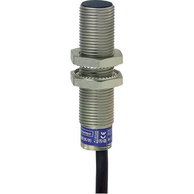 Sensore induttivo Telemecanique XS612B1MBL2 - Cilindrico M12, 4mm, Cavo 2m - Grigio Sensore induttivo Telemecanique XS612B1MBL2 - Cilindrico M12, 4mm, Cavo 2m - Grigio