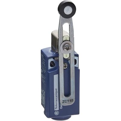 Schneider Electric XCKP2145P16 Limitschakelaar - IP66/IP67, Verstelbare rollenhefboom, Compact Schneider Electric XCKP2145P16 Limitschakelaar - IP66/IP67, Verstelbare rollenhefboom, Compact