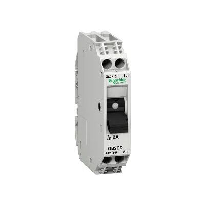 Schneider Electric GB2CD05 Leitungsschutzschalter - 1P+N - 0,5A - Thermisch-magnetisch - IP20 Schneider Electric GB2CD05 Leitungsschutzschalter - 1P+N - 0,5A - Thermisch-magnetisch - IP20