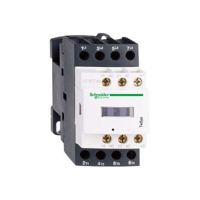 Schneider Electric LC1D Schütz - 4-polig, 25A, 24V DC Schneider Electric LC1D Schütz - 4-polig, 25A, 24V DC