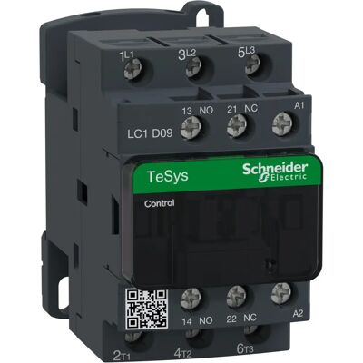 Schneider Electric Leistungsschütz - LC1D09F7 - 3-polig, 110 V AC, 9A Schneider Electric Leistungsschütz - LC1D09F7 - 3-polig, 110 V AC, 9A