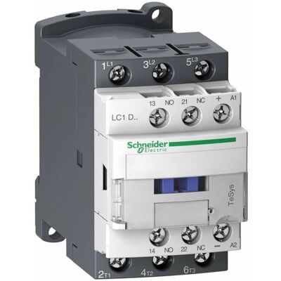 Schneider Electric Kontaktor LC1D32BL - 3P 32A 24V DC AC-3 Schneider Electric Kontaktor LC1D32BL - 3P 32A 24V DC AC-3
