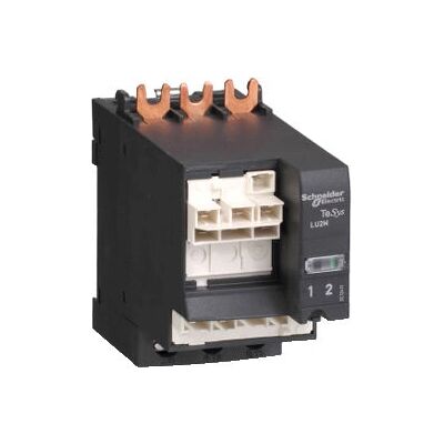 Schneider Electric LU2MB0BL Klemme - 32A - Schwarz Schneider Electric LU2MB0BL Klemme - 32A - Schwarz