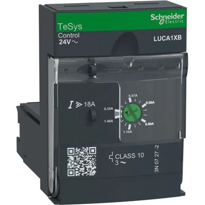 Contrôleur moteur standard Schneider LUCA1XB - Classe 10, 24 V CA - Publicité Contrôleur moteur standard Schneider LUCA1XB - Classe 10, 24 V CA - Publicité