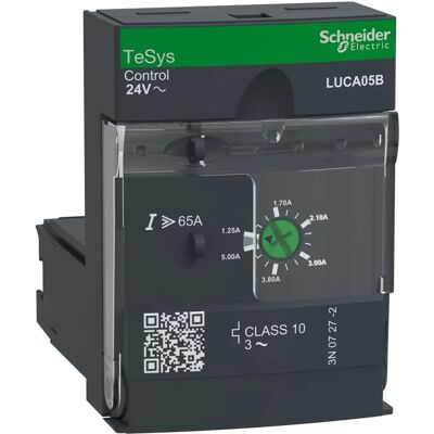 Schneider LUCA05B - Classe 10 - Démarreur de moteur 24 V CA - Publicité Schneider LUCA05B - Classe 10 - Démarreur de moteur 24 V CA - Publicité