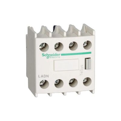Schneider Electric LADN31 Hilfskontakt - 3NO + 1NC - Frontmontage - 10A Schneider Electric LADN31 Hilfskontakt - 3NO + 1NC - Frontmontage - 10A