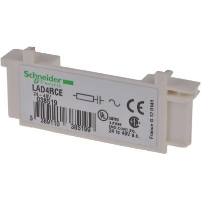 Schneider Electric - Überspannungsableiter LAD4 - 24-48 V AC - für LC1-Serie Schneider Electric - Überspannungsableiter LAD4 - 24-48 V AC - für LC1-Serie