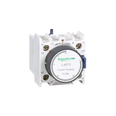 Schneider Electric LADT2 Hilfskontakt - Temperatur 1-30s - 1NO+1NC Schneider Electric LADT2 Hilfskontakt - Temperatur 1-30s - 1NO+1NC